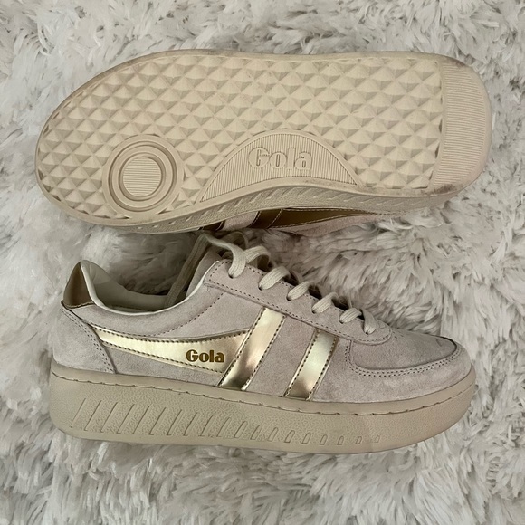 Gola Classics Women's Grandslam Pearl Sneakers (US Size 6) NEW - Picture 4 of 6